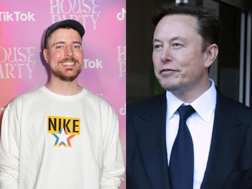 MrBeast Elon Musk