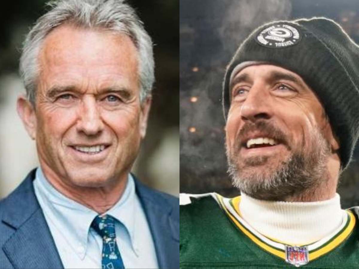 4x NFL MVP Aaron Rodgers announces his support for controversial environmental lawyer Robert F. Kennedy’s 2024 Presidential Bid with a cryptic emoji