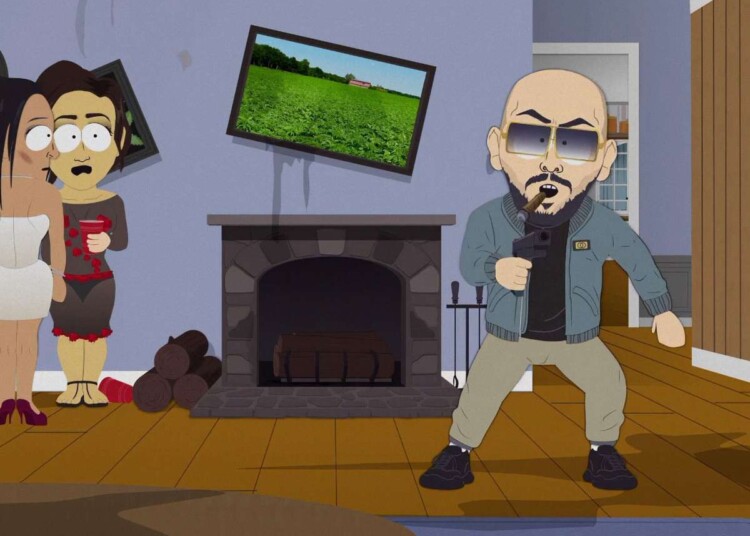 Andrew Tate mocked on South Park