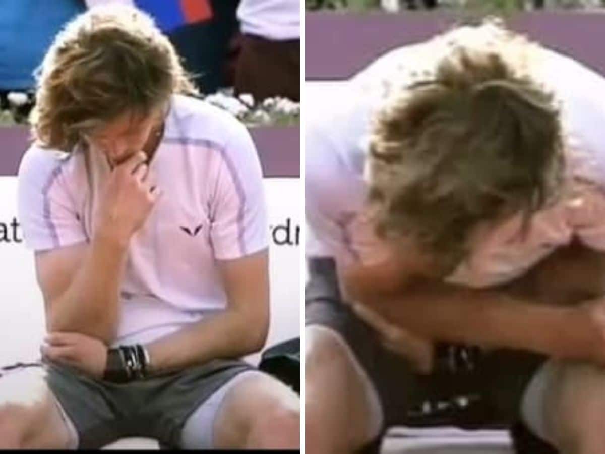 WATCH: Being snubbed for months due to his Russian nationality, Andrey Rublev SOBS uncontrollably after losing Banja Luka Open final