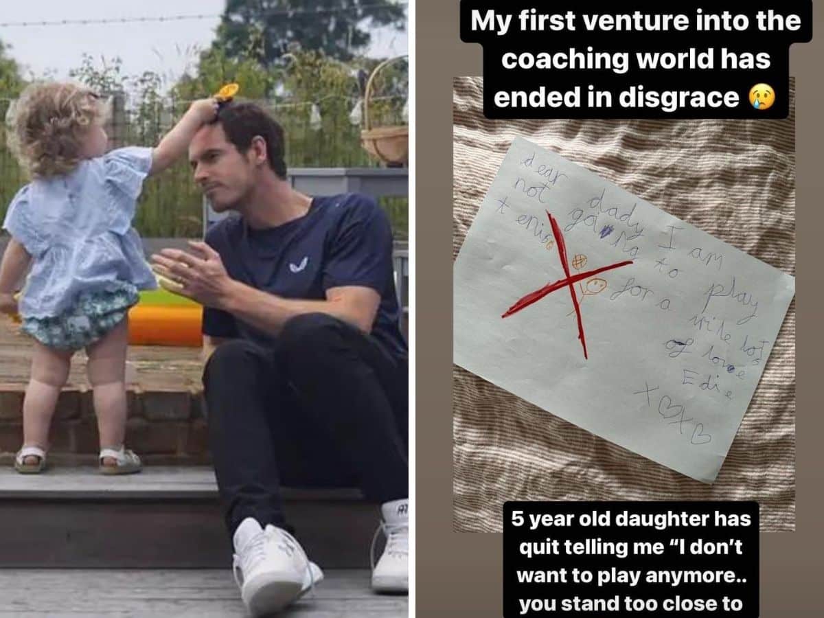 Andy Murray’s DISGRACEFUL coaching career comes to an end after his own 5-year-old daughter rejects him