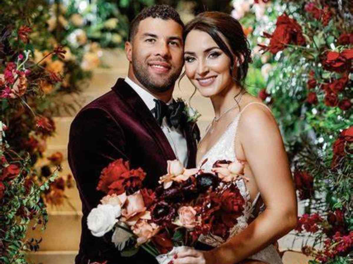 “Come to Canada, we’ll keep you safe”- Fans troll Bubba Wallace as a framed photo of his wedding is put for sale in a Californian thrift store