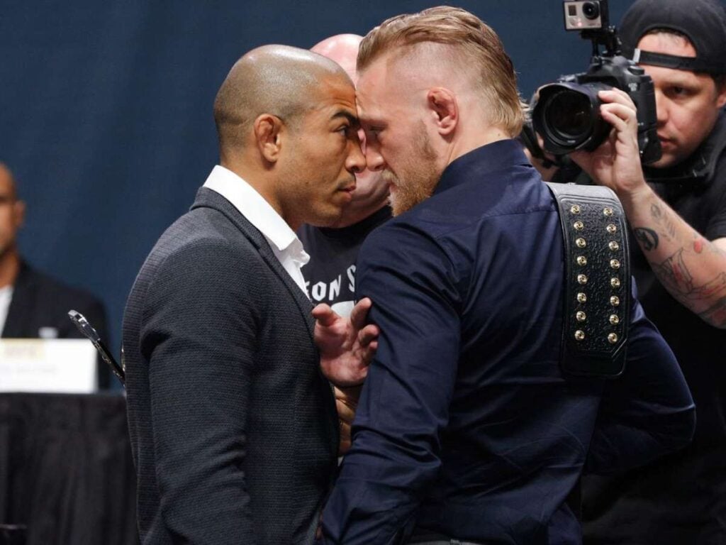 Conor mcgregor and Jose Aldo twitter brawl