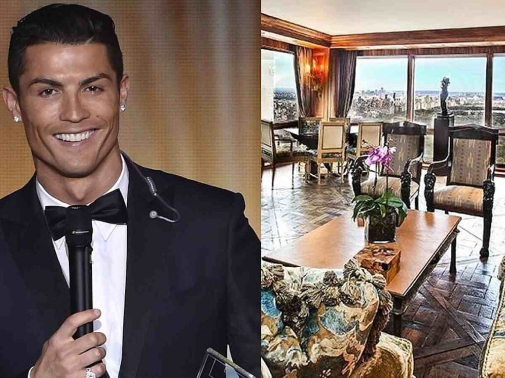 Cristiano Ronaldos apartment in New york