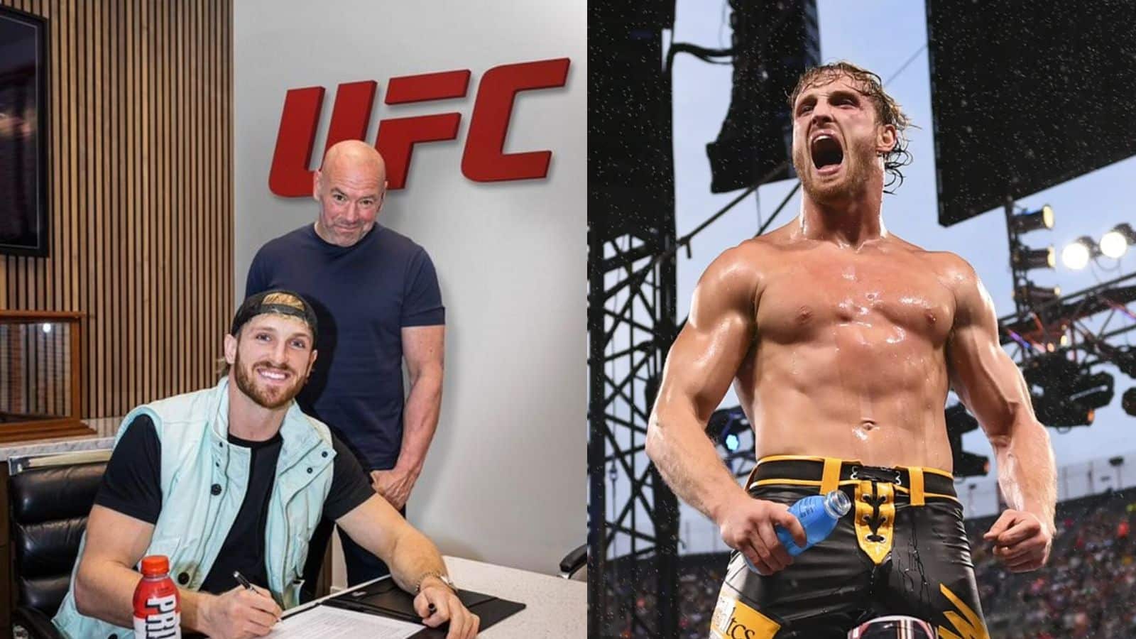 “They hit a f****** home run,” Dana White hails Logan Paul for his amazing performances at WWE