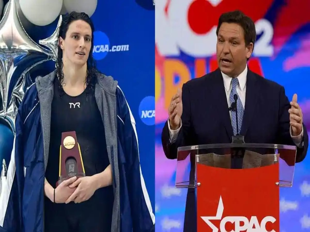 “That is a fraud,” Florida Governor Ron DeSantis sparks controversy with his comments on former NCAA transgender swimmer Lia Thomas