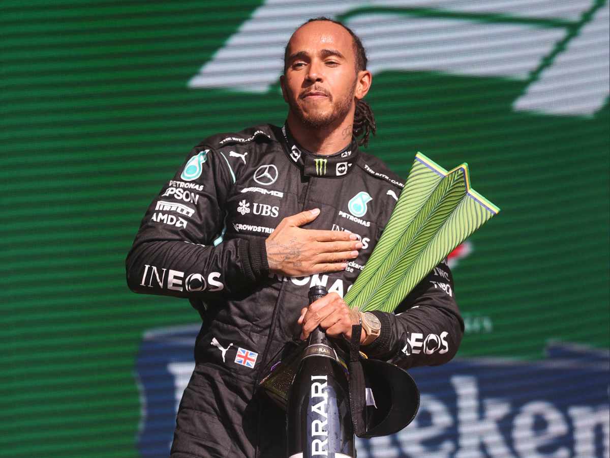 WATCH: When Lewis Hamilton had WOWED fans with victory on three wheels at the Silverstone GP 2020