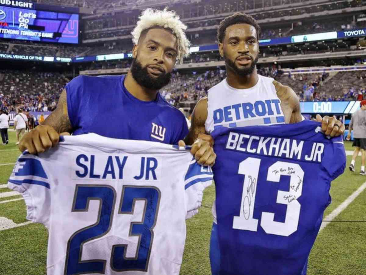 “I heard a lot of others news,” Eagles CB Darius Slay mischievously hints about ‘some rumors’ he heard around Odell Beckham Jr. signing with the Ravens