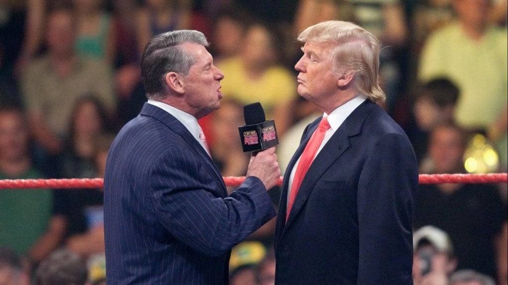 Vince McMahon and Donald Trump