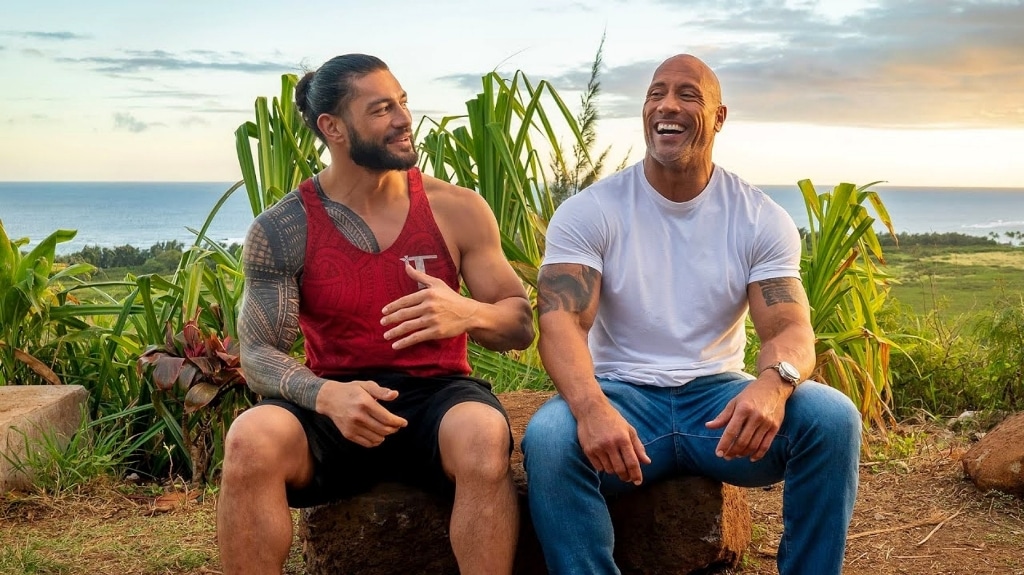 Roman Reigns and The Rock