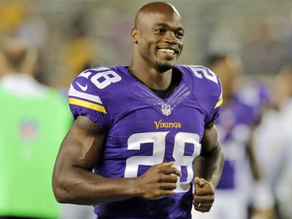 Adrian Peterson (via The New York Times)