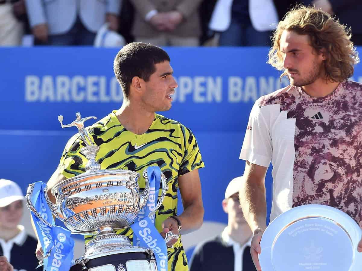 Carlos Alcaraz’s genius rises to a new level after video of him forecasting his strategy to beat Stefanos Tsitsipas in Barcelona comes out