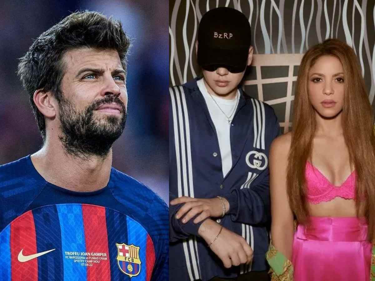 “Sorry that you get out-Pique,” Shakira fan mocks Gerard Pique in a Barcelona building singing Bizarrap’s diss track