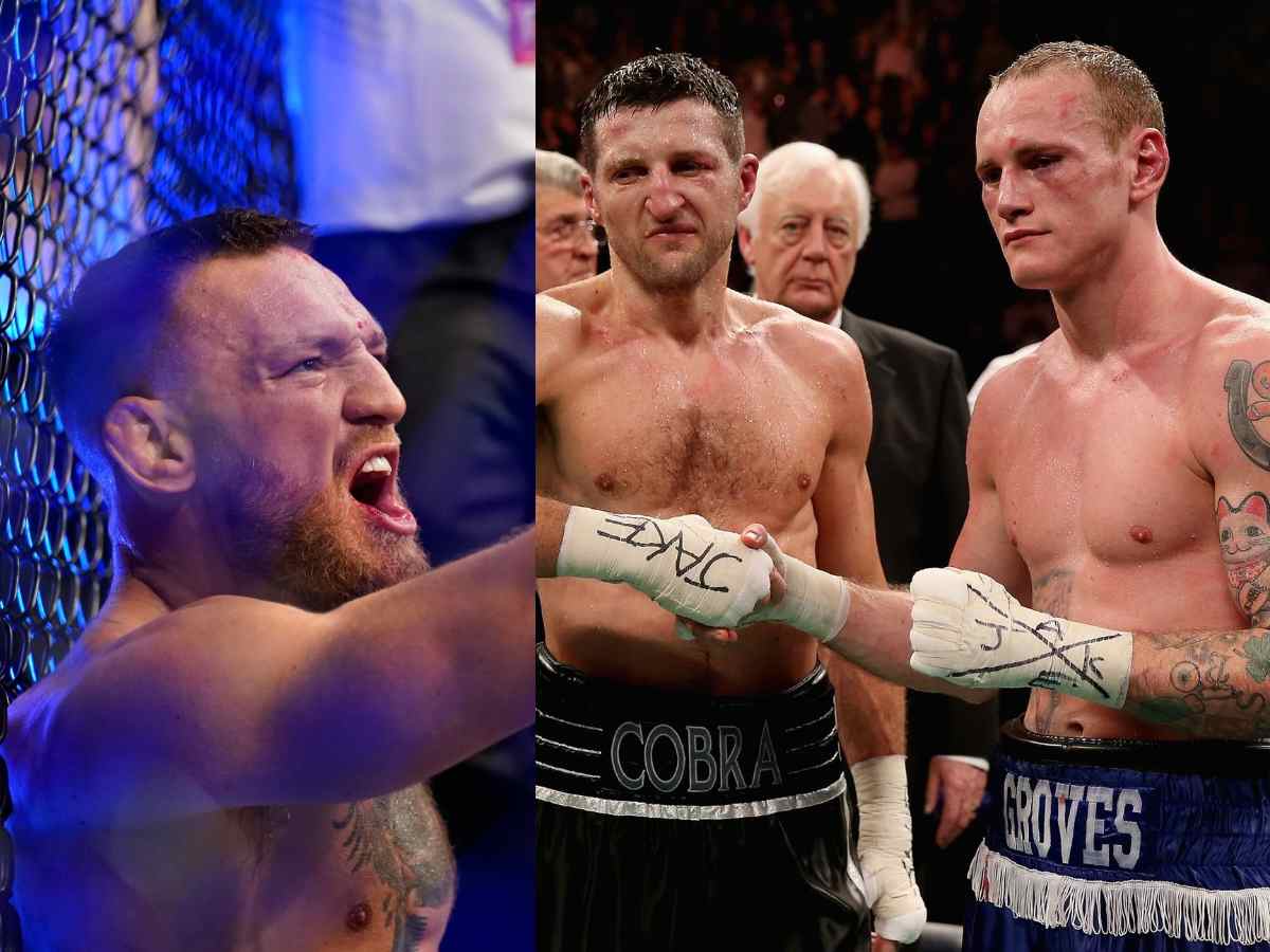 ‘At the same time’ – Conor McGregor threatens to ‘slaughter’ both Carl Froch and George Groves in the cage