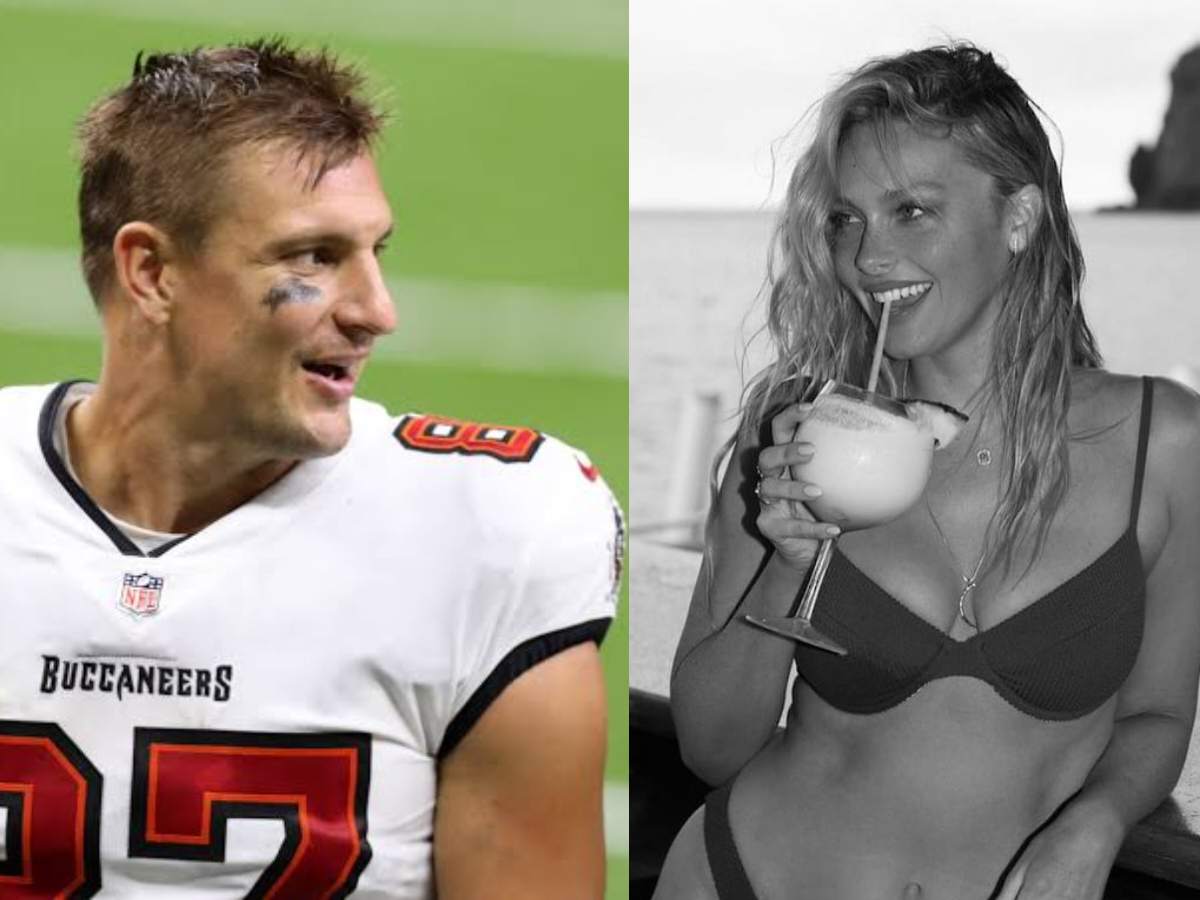 “Gronkowski’s a lucky guy,” Social Media reacts to Rob Gronkowski’s girlfriend Camille Kostek posting STUNNING bikini pictures on Instagram