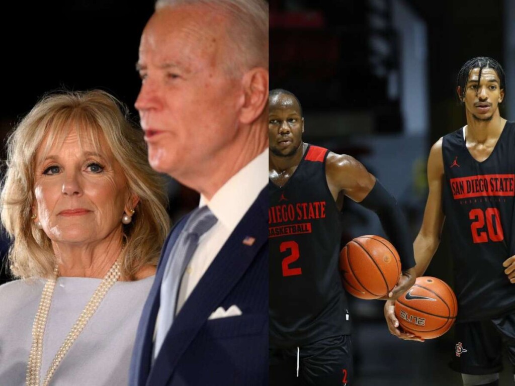 Joe Biden, Jill Biden and SDSU