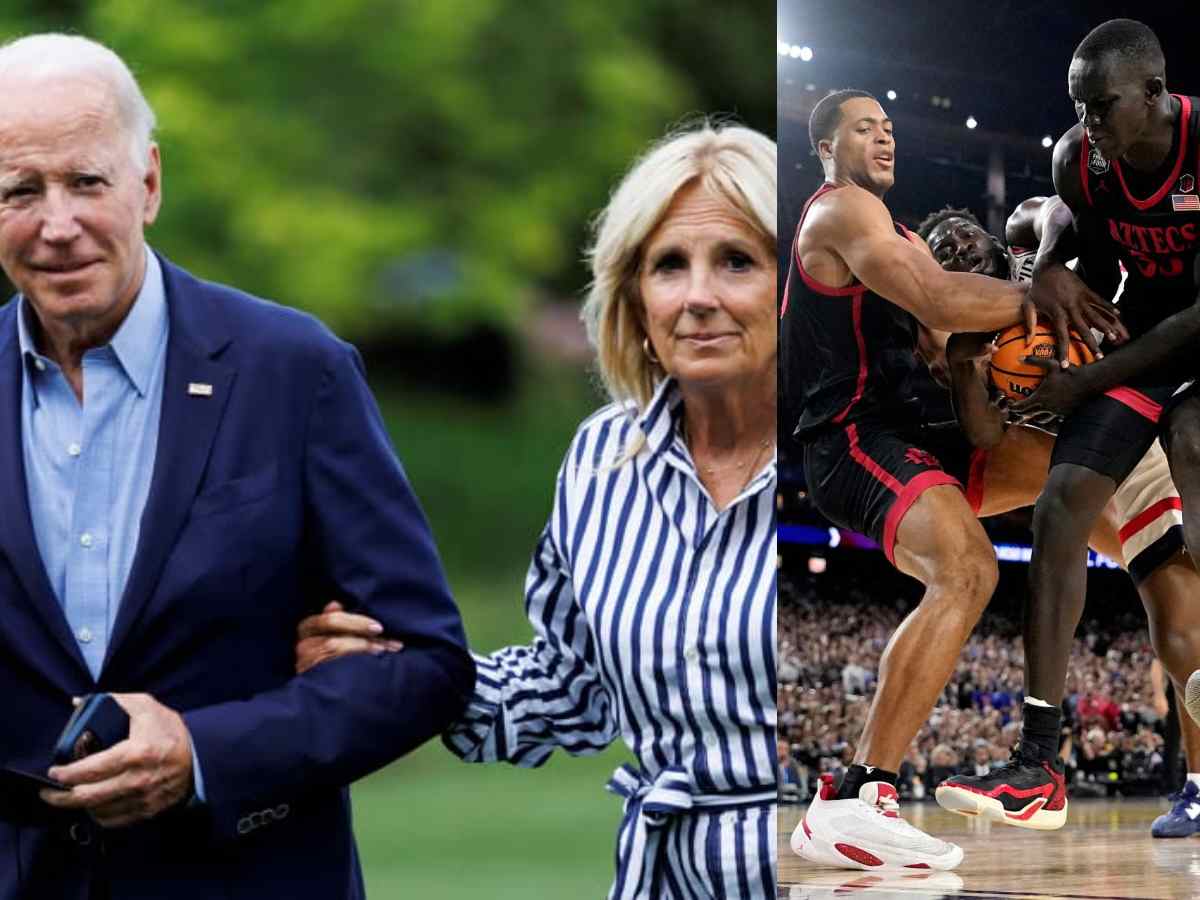 “Invite SDSU to the White House” – Twitteratis TROLL Jill and Joe Biden, want SDSU invited like Iowa despite losing NCAA Tournament Final