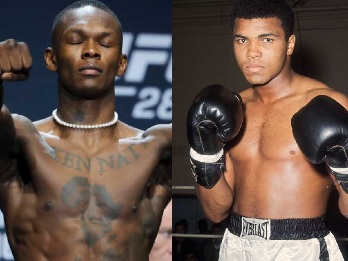 WATCH: Israel Adesanya draws inspiration from ‘GOAT’ Muhammad Ali ahead of UFC 287 grudge match