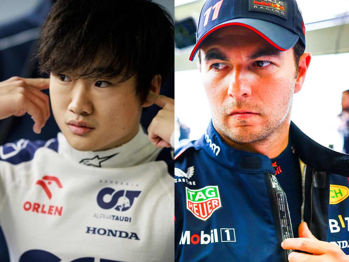 Yuki Tsunoda tipped to snatch Sergio Perez’s Red Bull seat by AlphaTauri boss