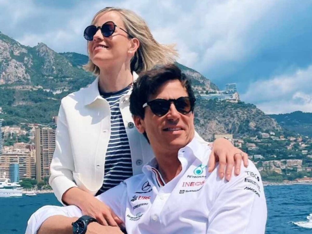 Toto Wolff, his wife Suzie Wolff (Credits: The Sports Rush)