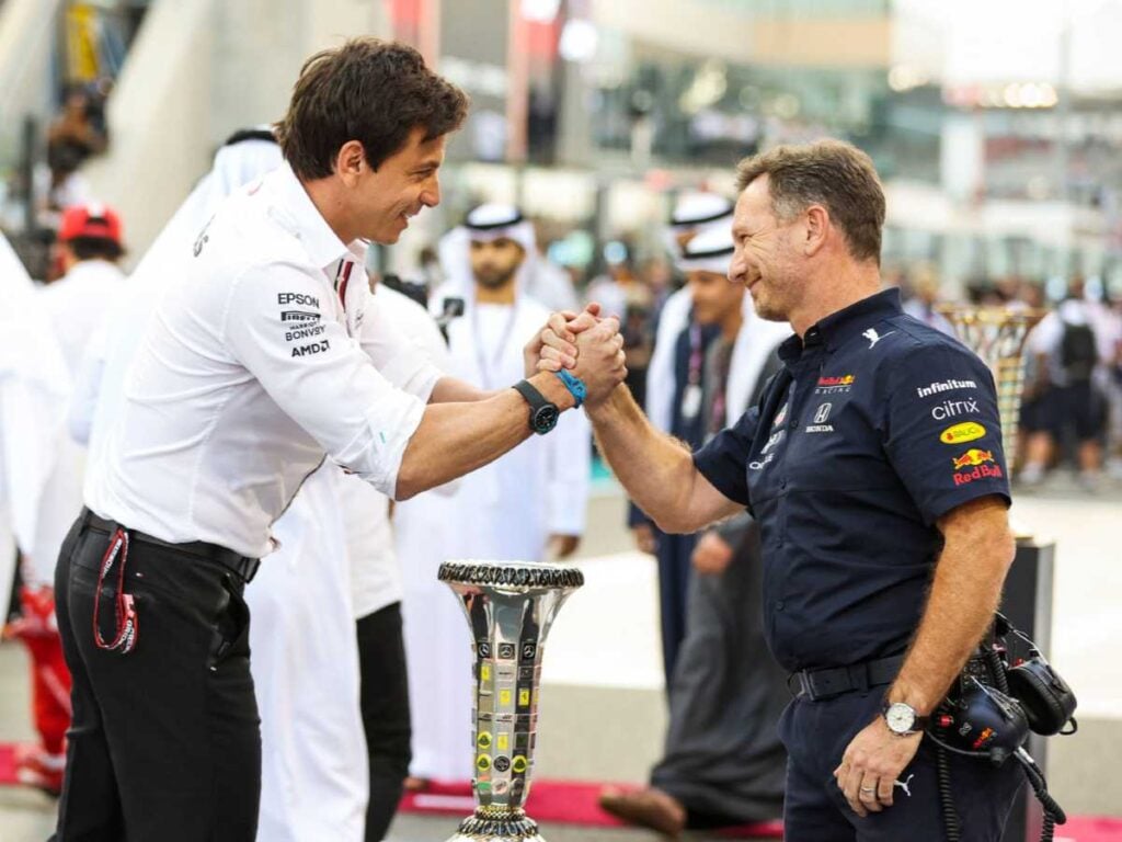 Toto Wolff, Christian Horner