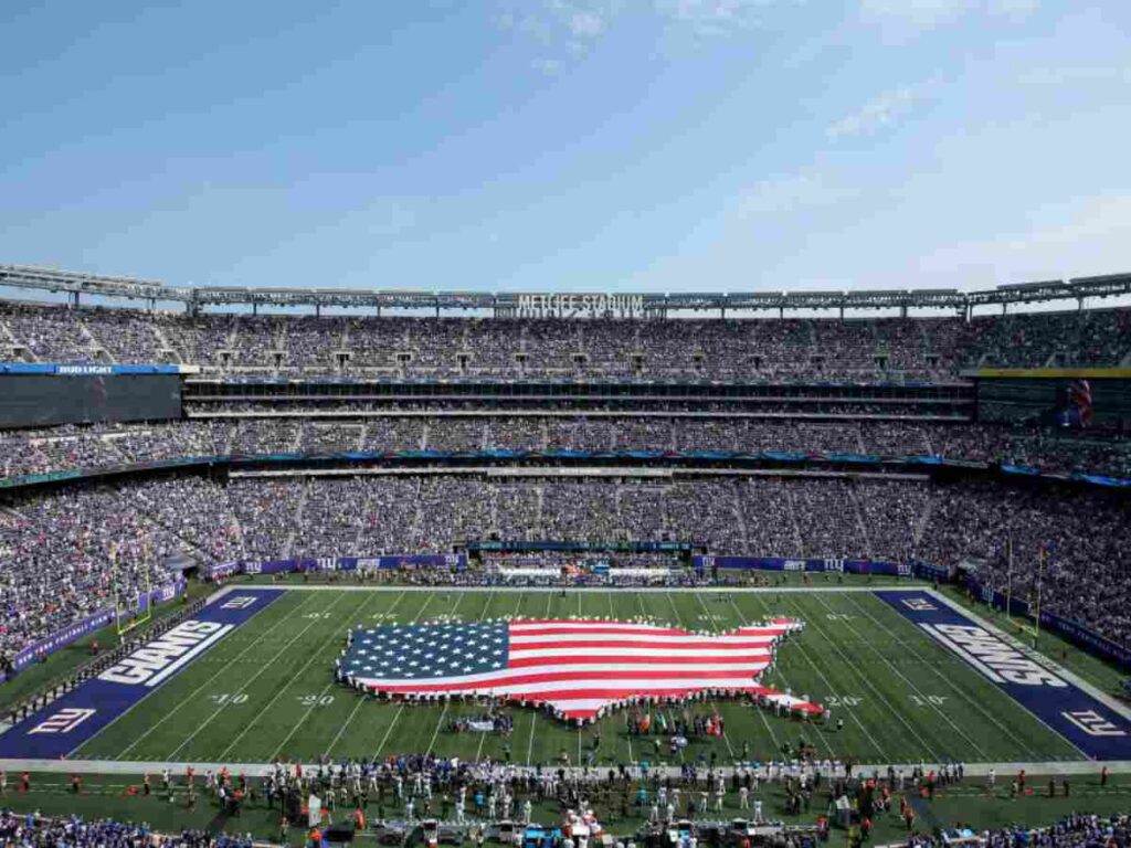 MetLife stadium (via Sports Illustrated)