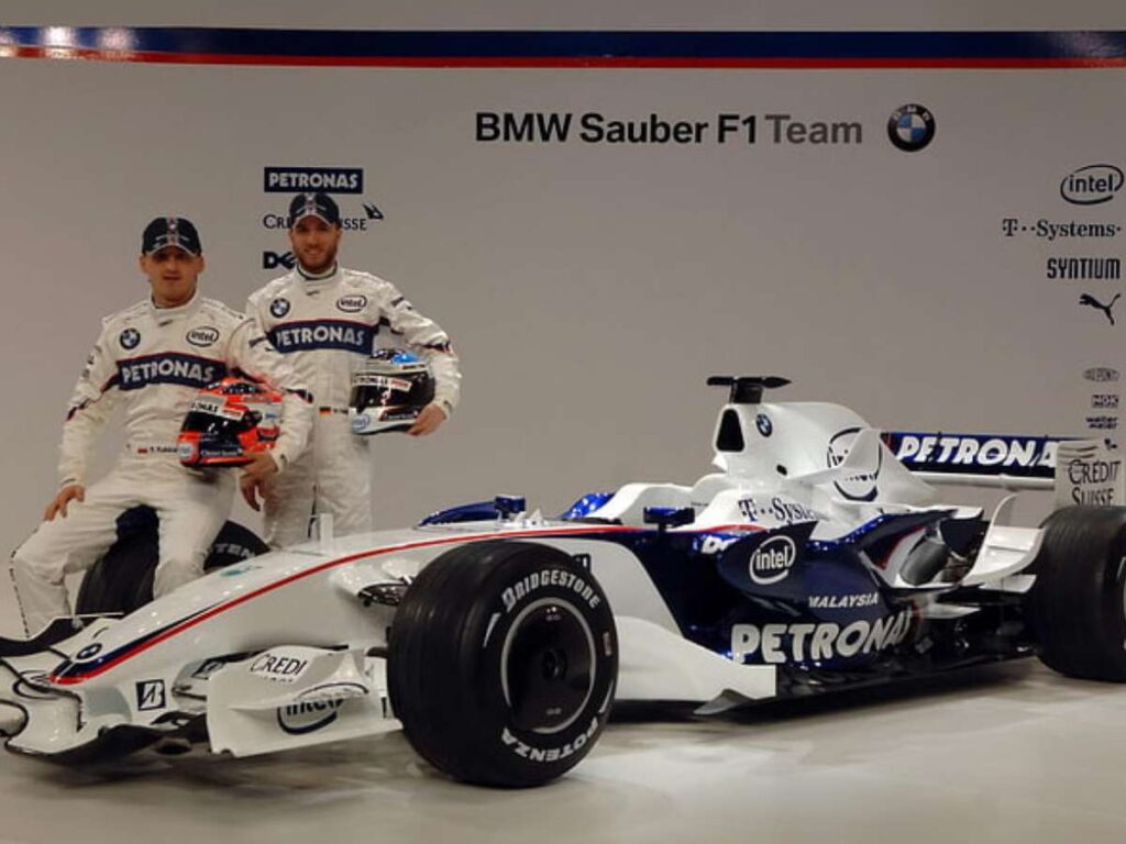 BMW Sauber F1 team car launch