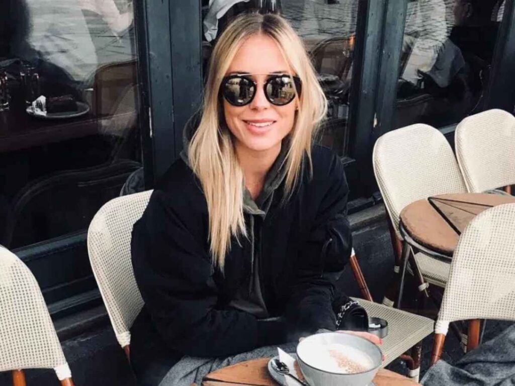 Kevin Magnussen's wife, Louise Gjørup