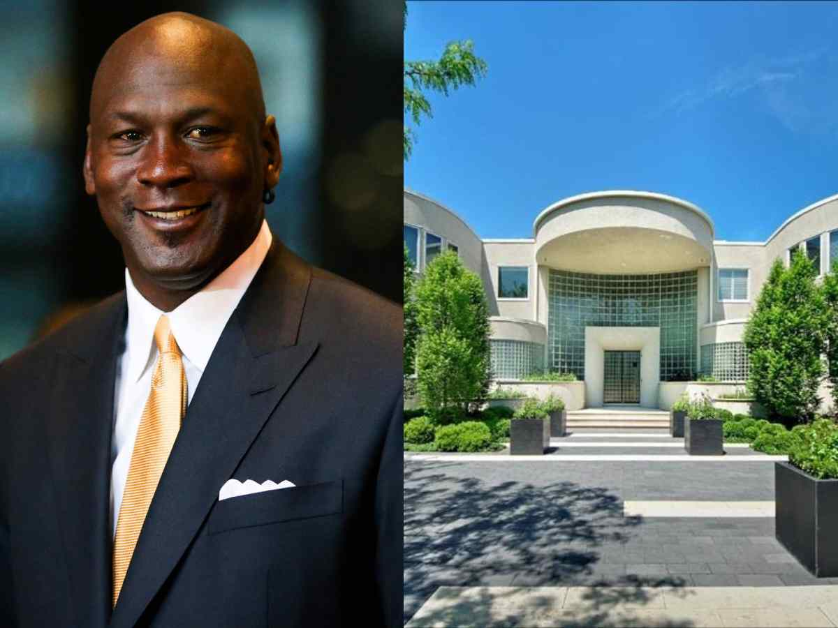 A $15 MILLION mansion that Michael Jordan is selling in Chicago was broken into by an 18-year old