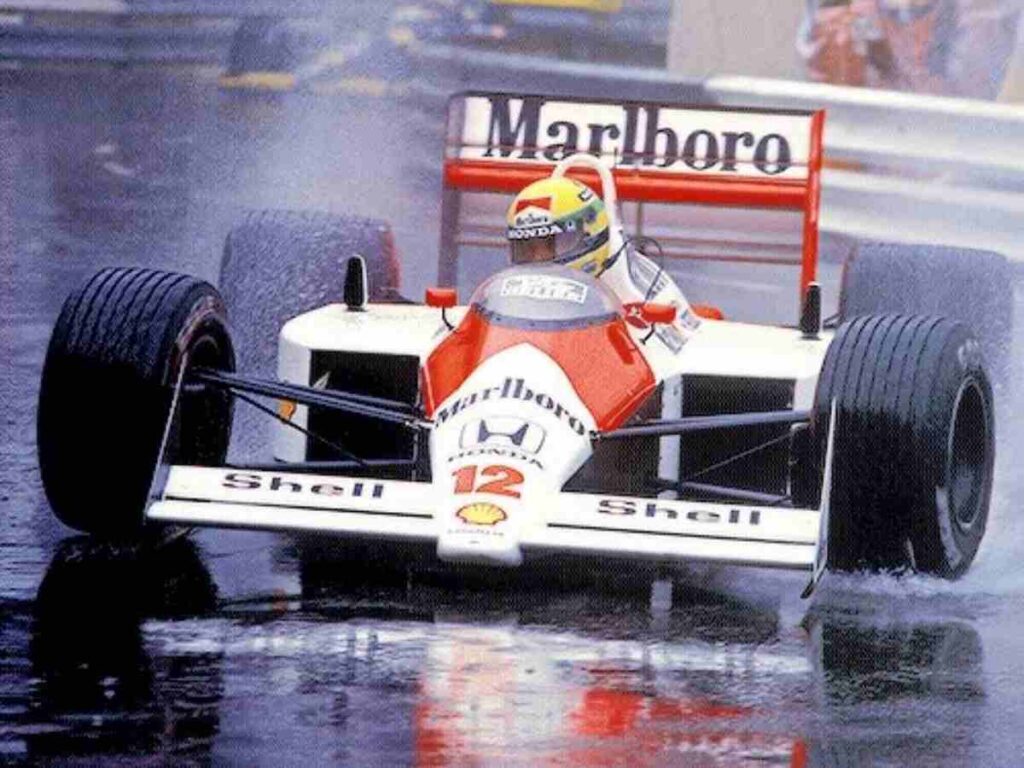 Ayrton Senna, wet Monaco grand prix