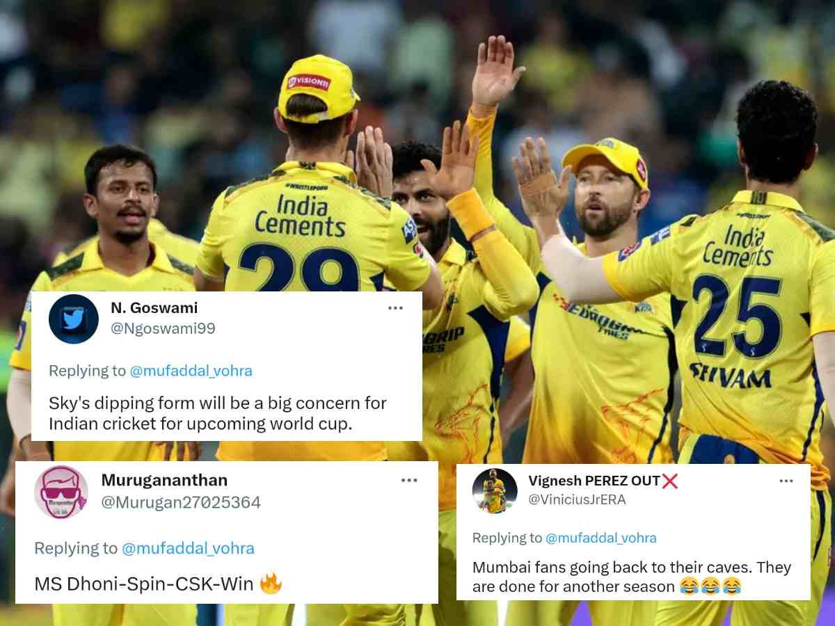 “Finished! Tata, Goodbye!”- Mumbai Indians’ posting paltry target against CSK in El Clasico of IPL triggers hilarious reactions on Twitter