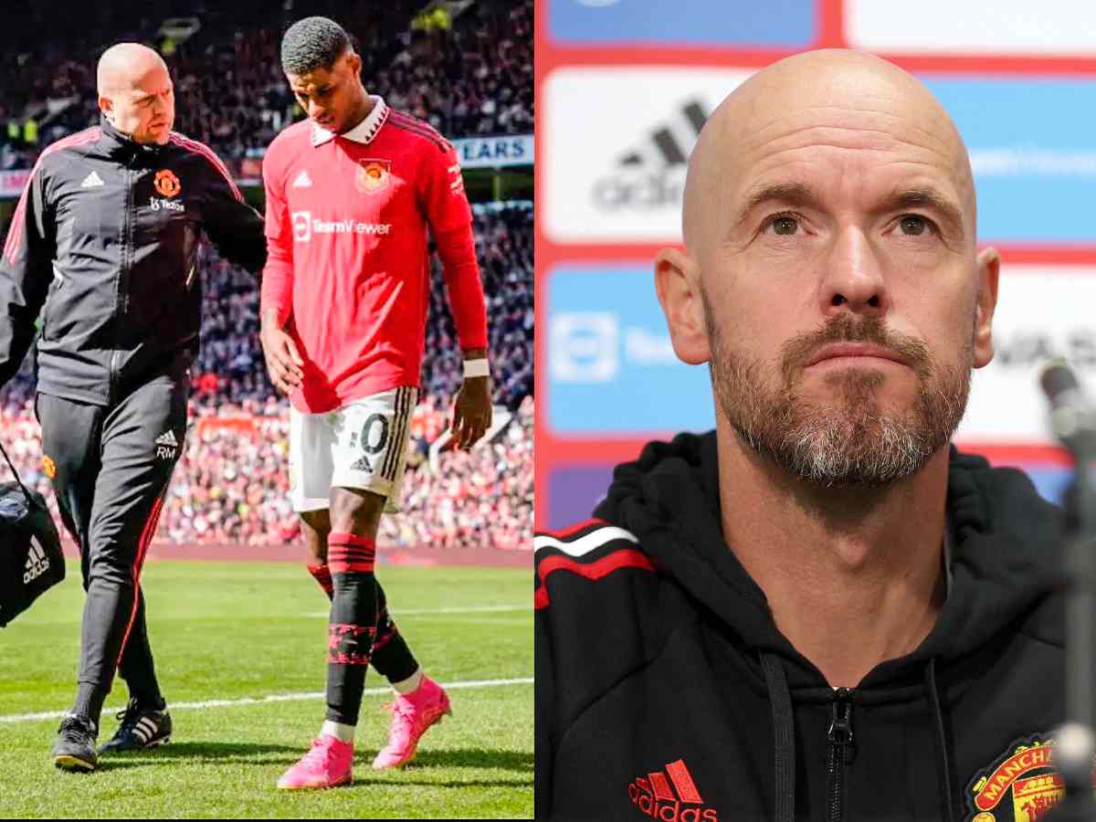 “You run the risk”, Manchester United’s Erik Ten Hag blames poor scheduling for Marcus Rashford’s injury