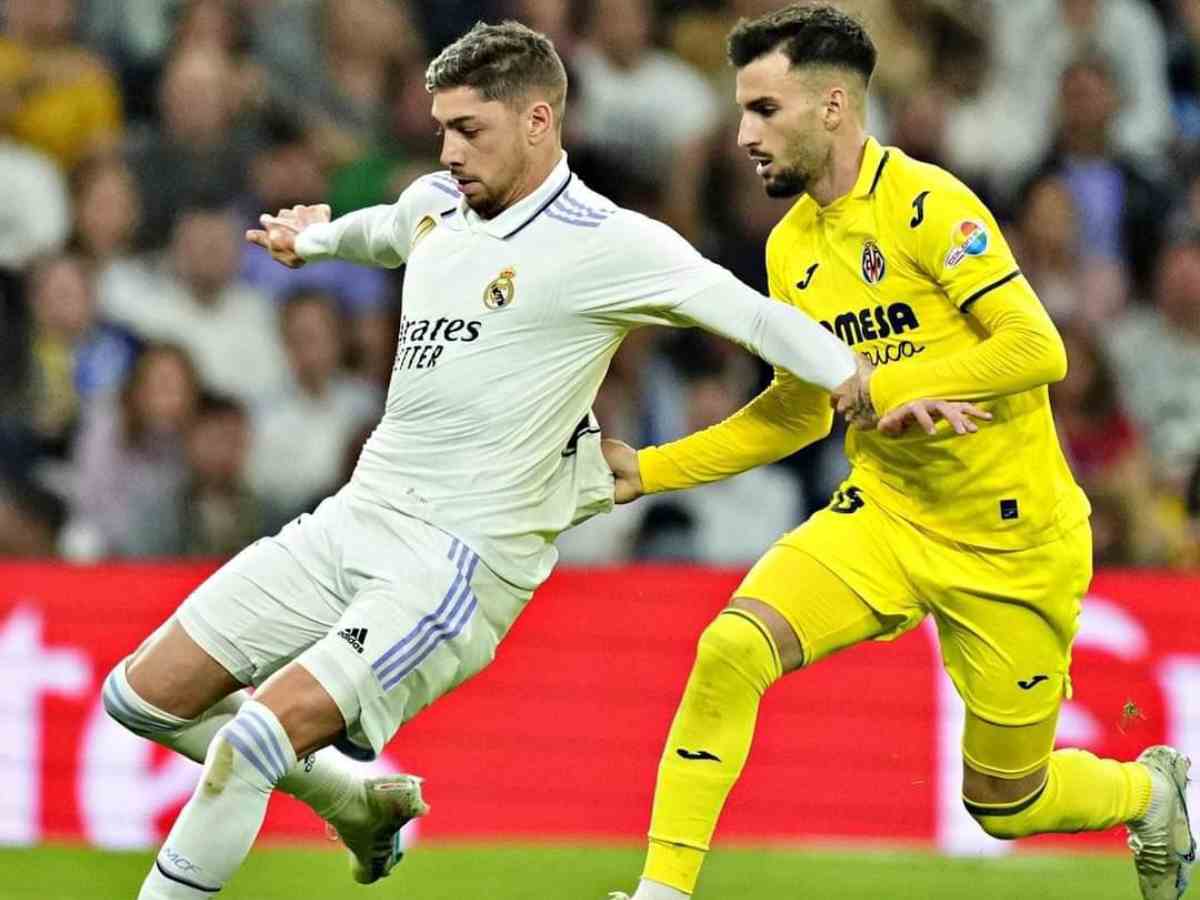 Real Madrid’s Federico Valverde punches Villarreal star over derogatory remarks about his unborn child, Police steps in