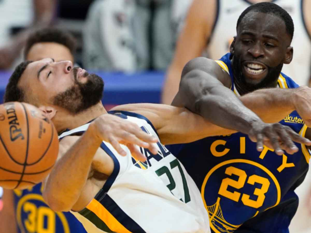 Draymond Green gets revenge on INSECURE Rudy Gobert after Timberwolves star punches teammate Kyle Anderson