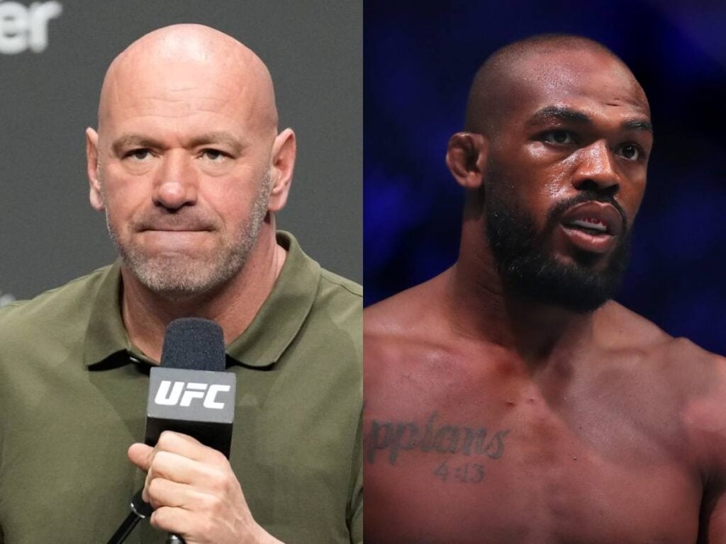 Dana White and Jon Jones