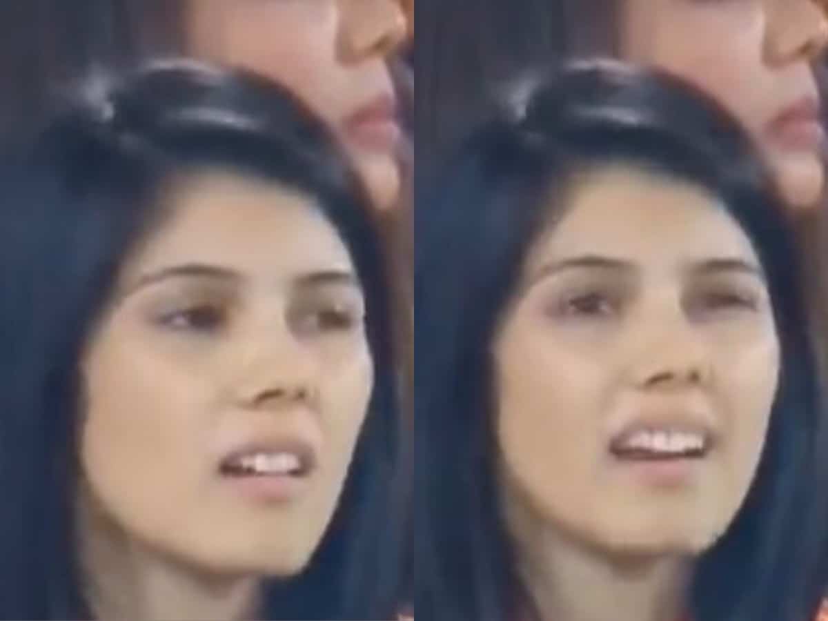 WATCH: Kaviya Maran gets irritated at cameraman for constantly focusing on her during SRH vs PBKS