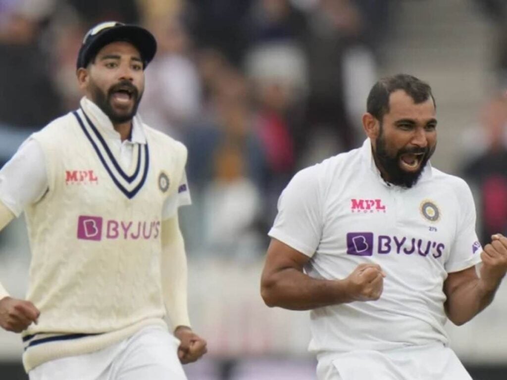 Mohammed Shami and Mohammed Siraj