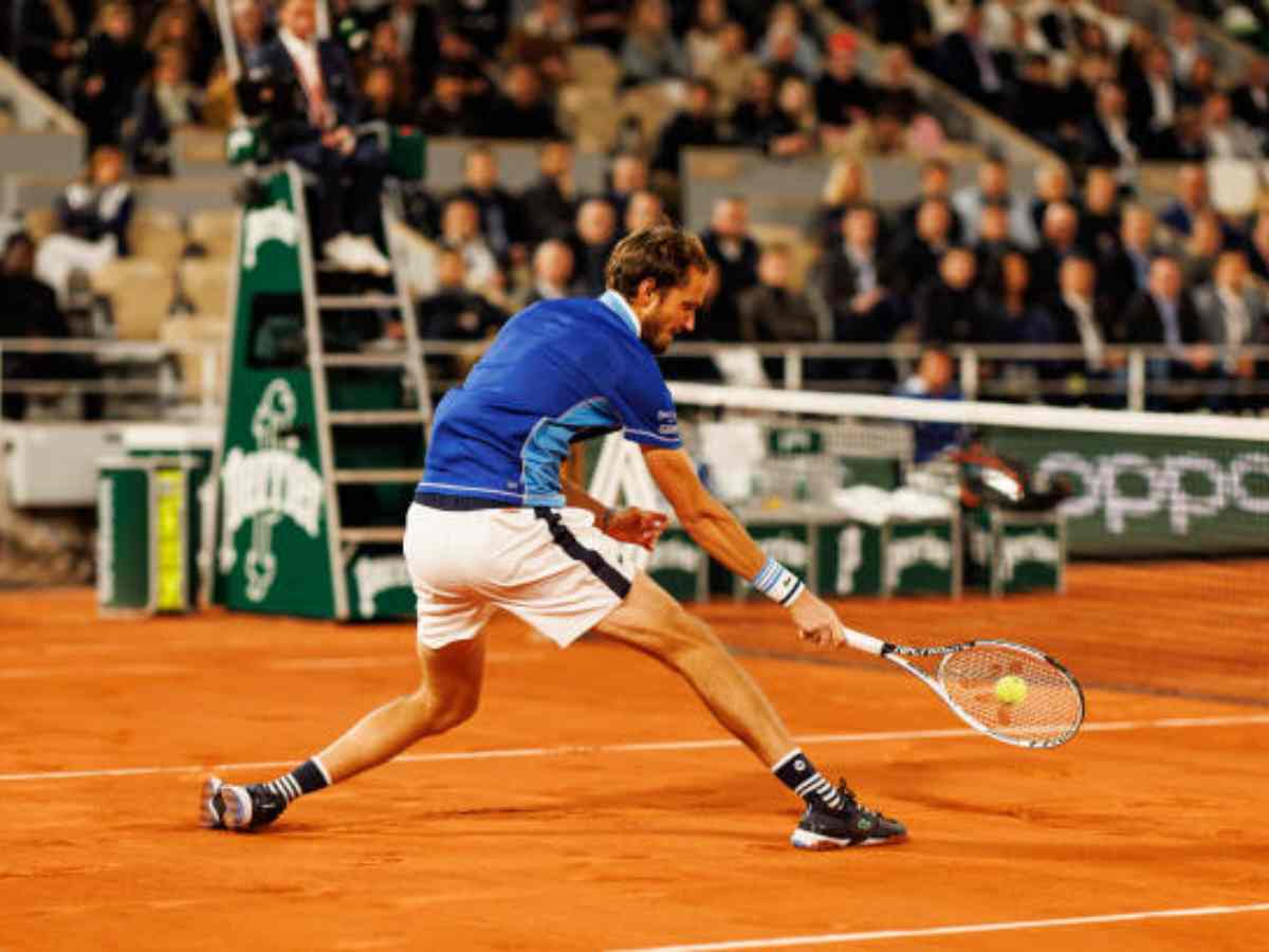 WATCH: Daniil Medvedev jokes of his ability to slide ahead of clay season debut this year