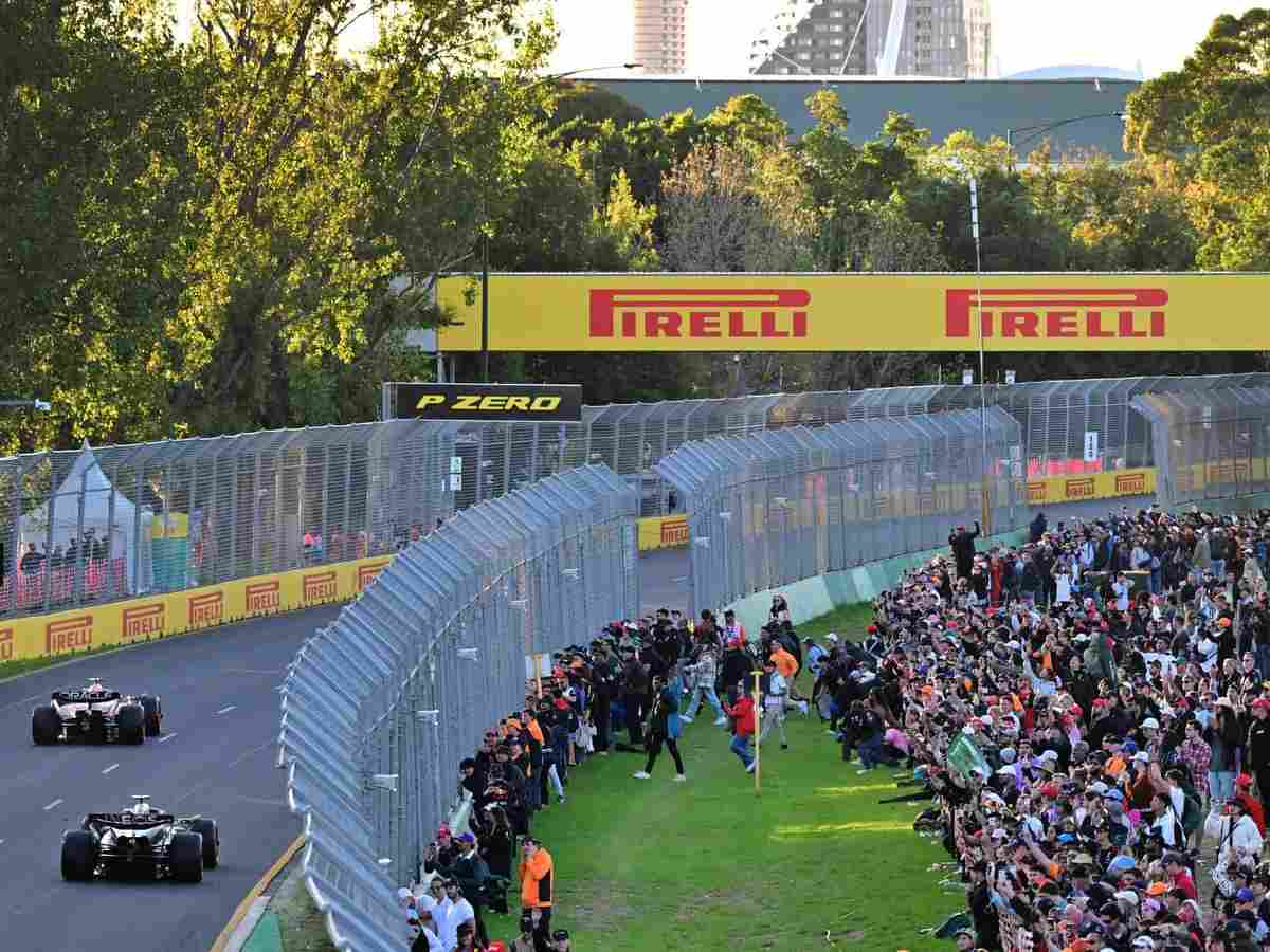 WATCH: “Living up to its history as being a prison colony”- F1 fans spotted stealing FIA equipments after the chaotic Australian GP