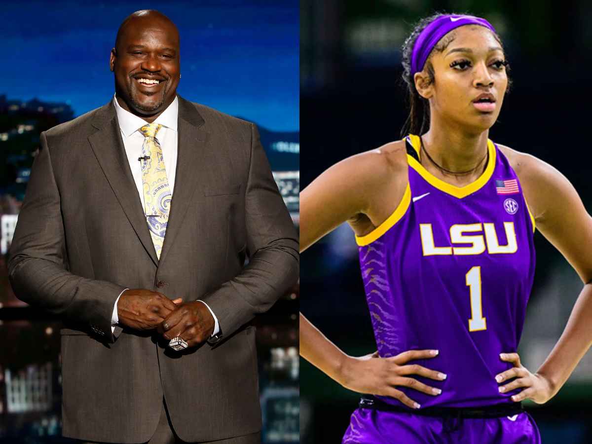 “One of the dumbest comments from this man” – Shaquille O’Neal gets BLASTED by Twitteratis for unbelievable opinion about Angel Reese