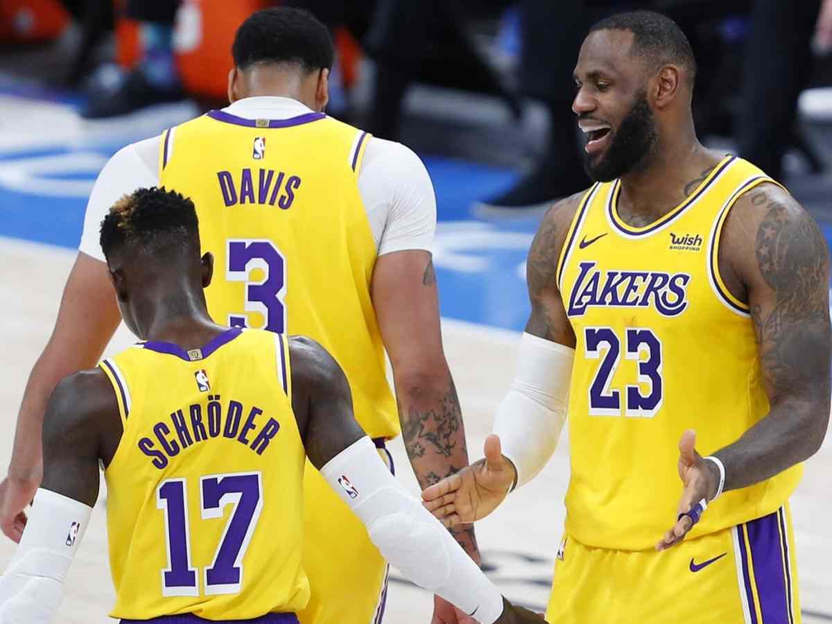 LeBron James makes Anthony Davis apologize for huge BRAINFART that spoilt Dennis Schroder’s big moment