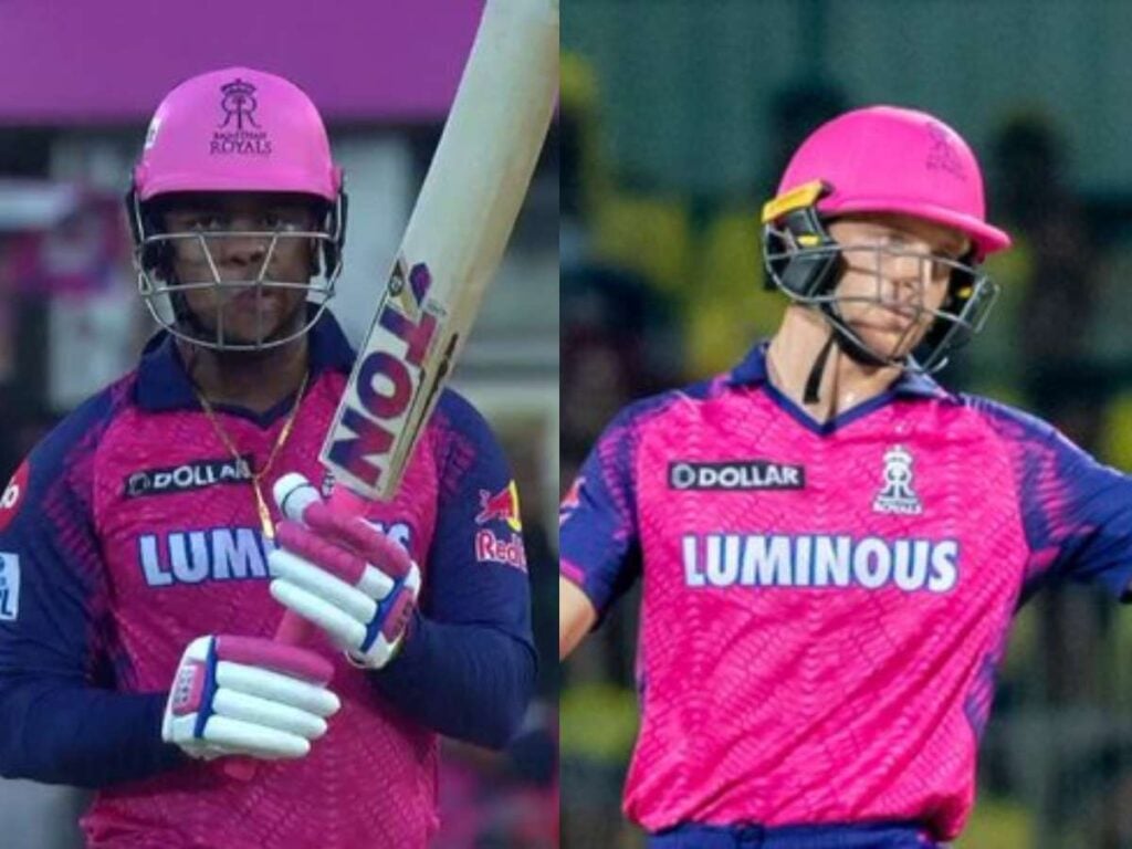 Twitter erupts as Jos Buttler and cameo from Shimron Hetmyer guide Rajasthan Royals to competitive total