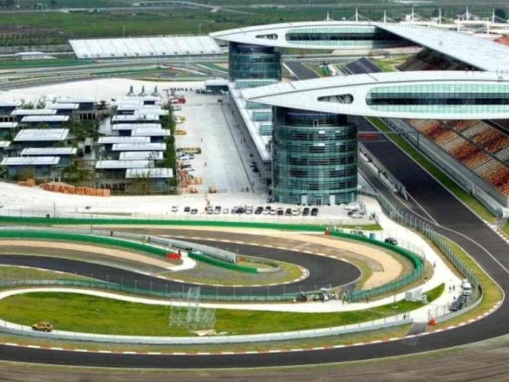 Shanghai International Circuit, bird's eye view