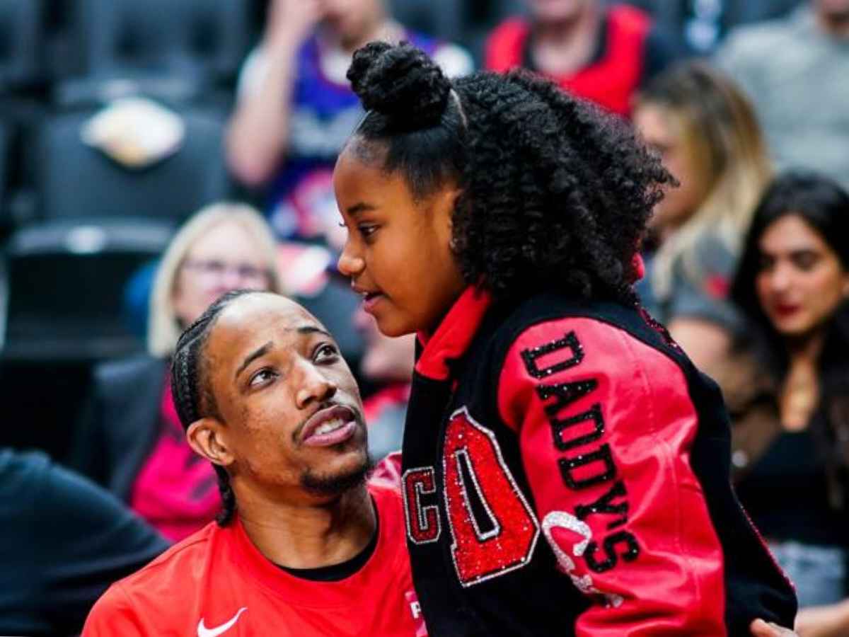 “Gotta be a real scumbag posting threats online to a 9-year-old” – NBA Twitter SLAMS Raptors fans for despicable behavior towards DeMar DeRozan’s daughter Diar