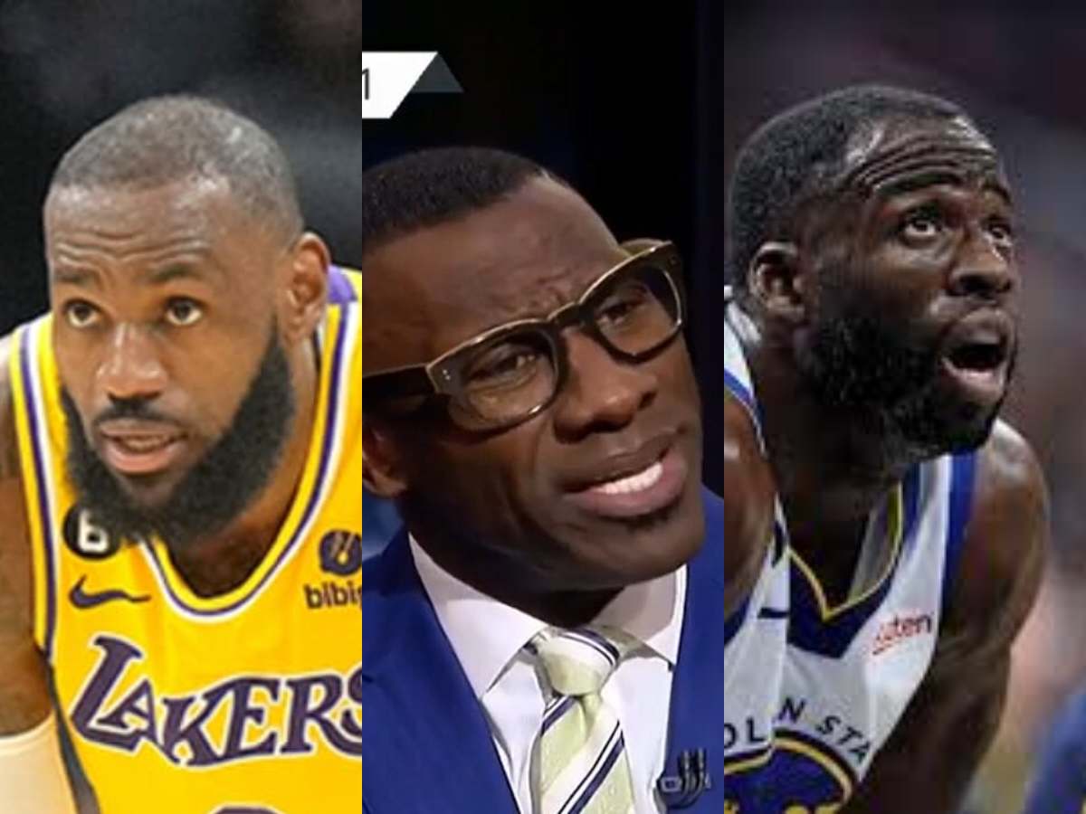 Shannon Sharpe FIRES BACK at Draymond Green for calling out LeBron James looking “gassed out” against Wolves