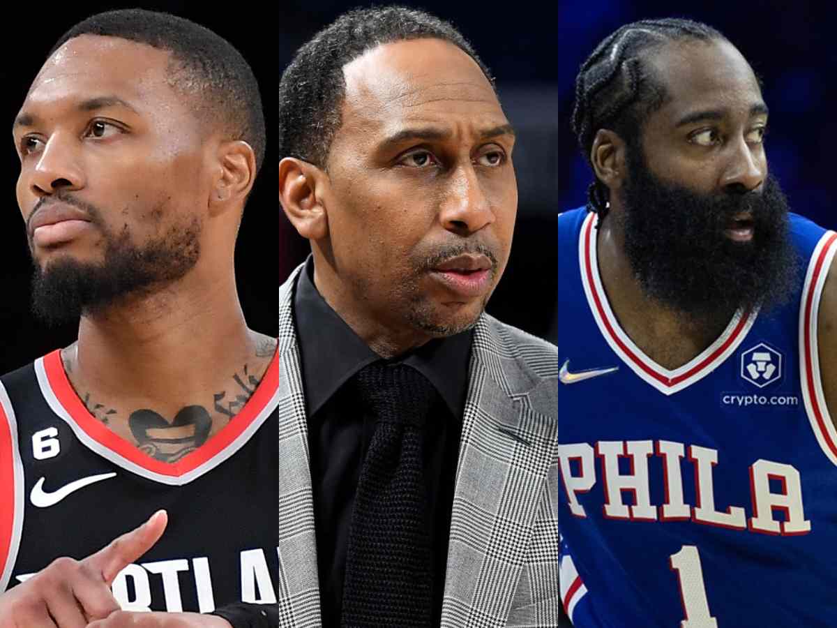 “Wouldn’t think twice” – Stephen A. Smith DOWNPLAYS James Harden, asks Philly to pick Damian Lillard in replacement