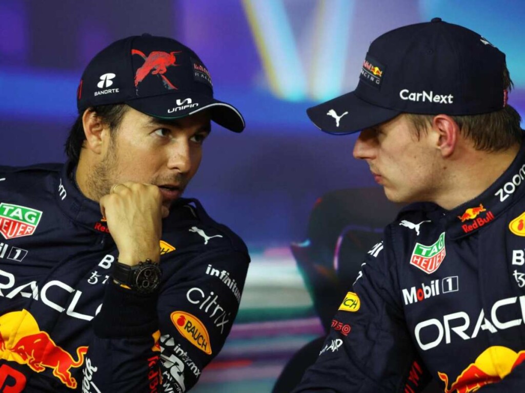 Max Verstappen and Segio Perez