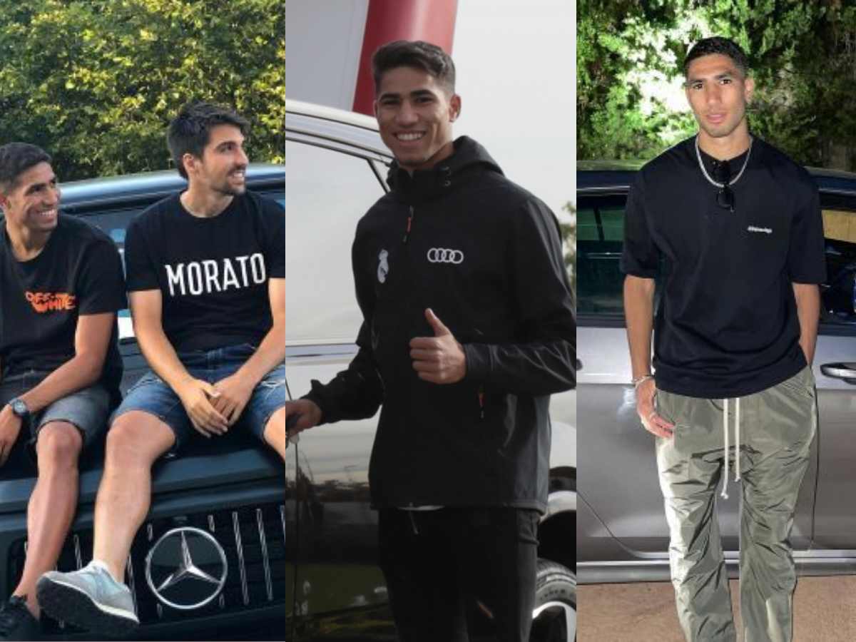 Achraf Hakimi’s car collection: A look at the PSG star’s exquisite set of cars