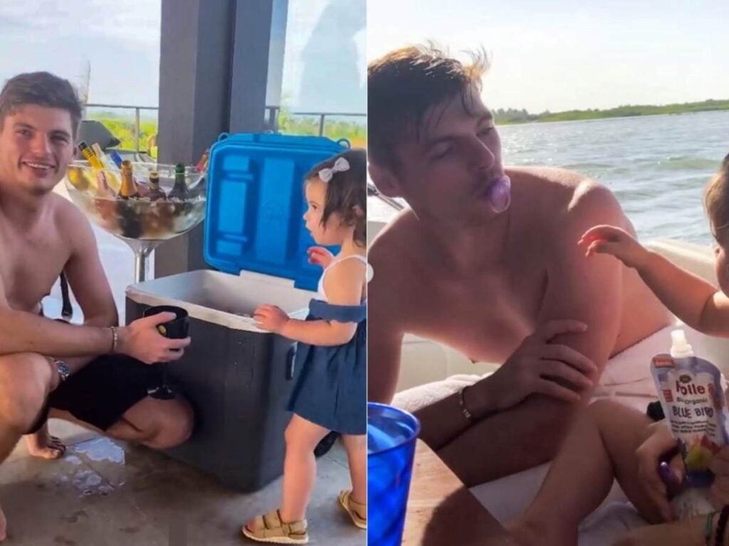 WATCH: “You see P, they are all Idiots"- Max Verstappen and Kelly Piquet’s daughter share an adorable moment 1 IMG COM 20230415 1621 25 6161