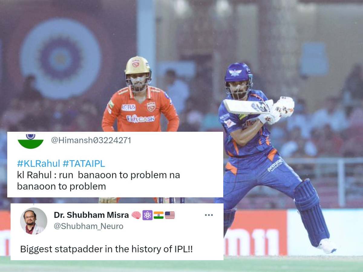 “Following Zimbabar’s footsteps”- Twitter reacts as KL Rahul finally plays decent knock vs PBKS